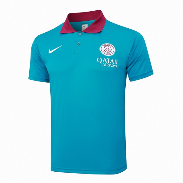 Polo PSG 2024-2025 Blu 2